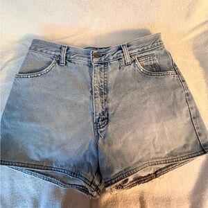 Vintage Harley-Davidson Blue Denim Women Shorts